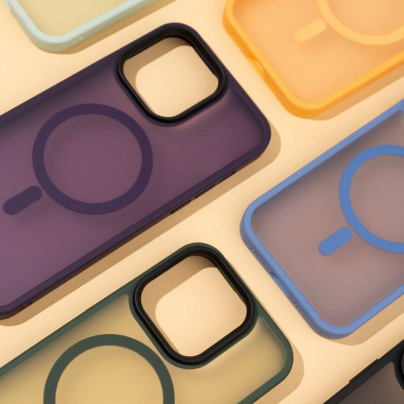 Чохол WAVE Matte Insane Case with Magnetic Ring iPhone 16 Pro Max green