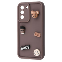 Чохол Pretty Things Case Samsung Galaxy S21 FE (G990B) brown/bear