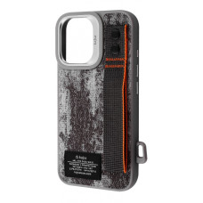 Чохол Kajsa Outdoor Collection Tie Dye with Magnetic Ring iPhone 16 gray