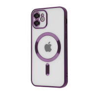 Чохол Metal Matte Case with Magnetic Ring iPhone 13 Pro Max deep purple