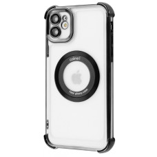 Чохол Glossy Case with Magnetic Ring iPhone 12 black