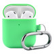 Чохол Silicone Case Slim with Carbine for AirPods 2 red