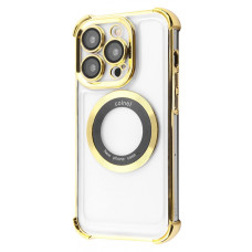 Чохол Glossy Case with Magnetic Ring iPhone 14 Pro gold
