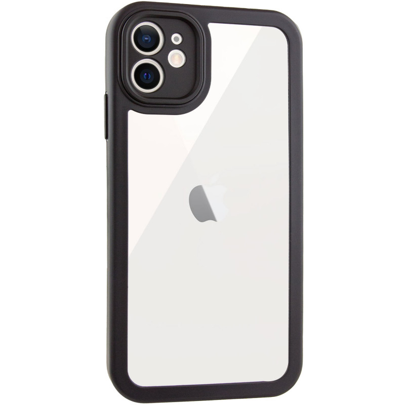 TPU чехол Transparent + Colour 1,5mm для Apple iPhone 11 (6.1")
