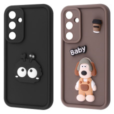 Чохол Pretty Things Case Samsung Galaxy A25 black/fluffy white