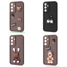 Чохол Pretty Things Case Samsung Galaxy A55 black/fluffy black