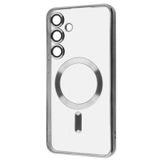 Чохол WAVE Metal Color Case with Magnetic Ring Samsung Galaxy S24 silver