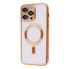 Чохол Metal Matte Case with Magnetic Ring iPhone 14 Pro Max gold
