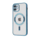 Чохол Metal Matte Case with Magnetic Ring iPhone 13 Pro Max sierra blue