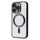Чохол Metal Matte Case with Magnetic Ring iPhone 15 Pro black
