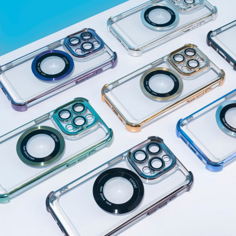 Чохол Glossy Case with Magnetic Ring iPhone 12 Pro Max purple