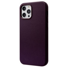 Чохол WAVE Premium Leather Edition Case with Magnetic Ring iPhone 13 dark cherry