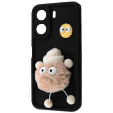Чохол Pretty Things Case Xiaomi Redmi 13C 4G/Poco C65 black/fluffy white