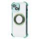 Чохол Glossy Case with Magnetic Ring iPhone 14 green
