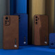 Чохол WAVE Leather Case Samsung Galaxy S24 dark brown