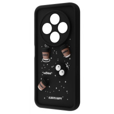 Чохол Pretty Things Case Xiaomi Redmi 14C 4G/Poco C75 black/coffee