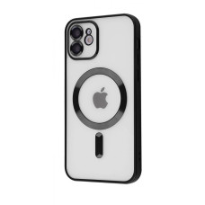 Чохол Metal Matte Case with Magnetic Ring iPhone 12 black