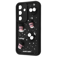 Чохол Pretty Things Case Samsung Galaxy A16 black/coffee