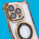 Чохол Glossy Case with Magnetic Ring iPhone 12 Pro Max purple
