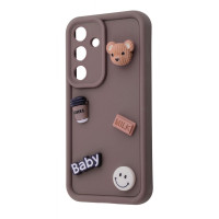 Чохол Pretty Things Case Samsung Galaxy A34 brown/bear