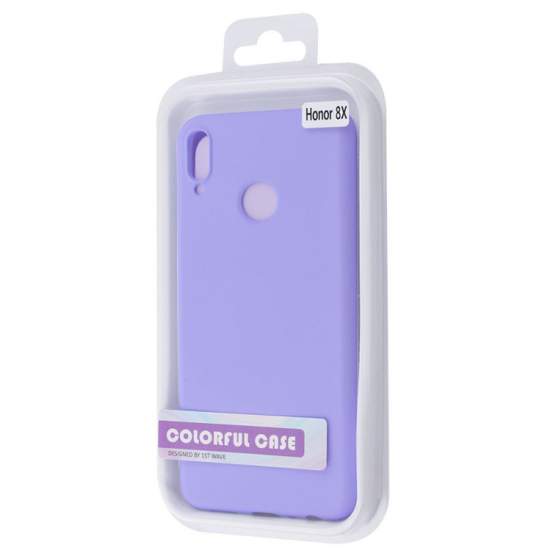 Чохол WAVE Colorful Case (TPU) Honor 8X black