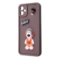Чохол Pretty Things Case Samsung Galaxy A06 brown/baby