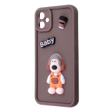 Чохол Pretty Things Case Samsung Galaxy A06 brown/baby