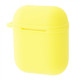 Чохол Silicone Shock-proof case for Airpods 1/2 yellow