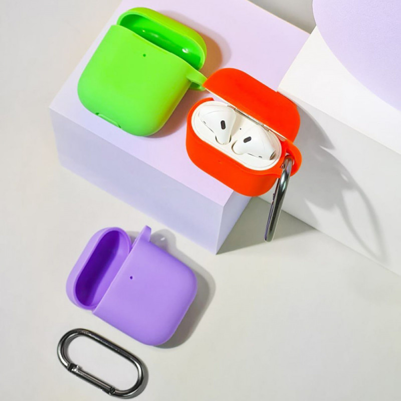 Чохол Silicone Case New for AirPods 1/2 white