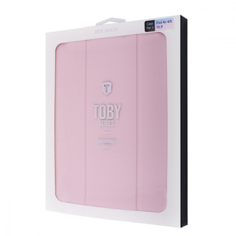 Чохол Dux Ducis Toby Series iPad Air 4/5 10.9 (With Apple Pencil Holder) pink