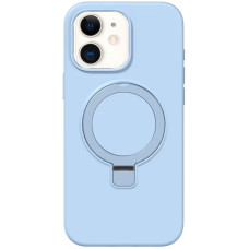 Чехол Silicone Case Full Protective NO LOGO with Ring для Apple iPhone 11 (6.1")