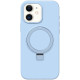 Чехол Silicone Case Full Protective NO LOGO with Ring для Apple iPhone 11 (6.1")