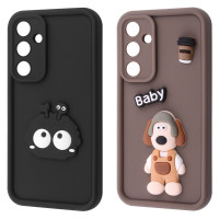 Чохол Pretty Things Case Samsung Galaxy A25 black/fluffy black