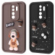 Чохол Pretty Things Case Xiaomi Redmi Note 8 Pro black/fluffy white