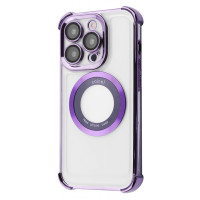 Чохол Glossy Case with Magnetic Ring iPhone 13 Pro purple
