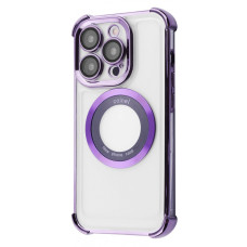 Чохол Glossy Case with Magnetic Ring iPhone 13 Pro purple