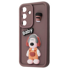 Чохол Pretty Things Case Samsung Galaxy A16 brown/baby