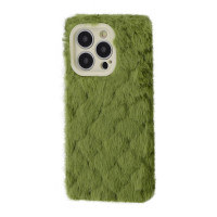 Чохол Fluffy Love Case iPhone 14 Pro green