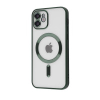 Чохол Metal Matte Case with Magnetic Ring iPhone 12 Pro Max dark green
