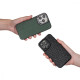 Чохол Kajsa Snake Pattern with Magnetic Ring iPhone 16 Pro Max light gray