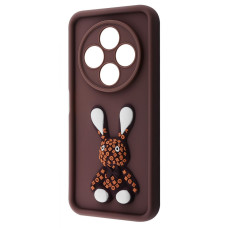 Чохол Pretty Things Case Xiaomi Redmi 14C 4G/Poco C75 brown/rabbit