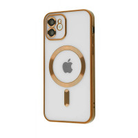 Чохол Metal Matte Case with Magnetic Ring iPhone 12 gold