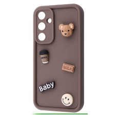 Чохол Pretty Things Case Samsung Galaxy A55 brown/bear