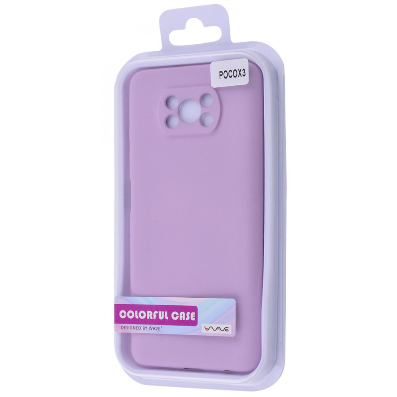 Чохол WAVE Colorful Case (TPU) Xiaomi Poco X3/Poco X3 Pro light purple