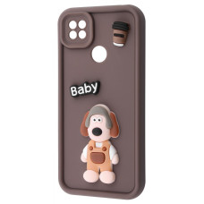 Чохол Pretty Things Case Xiaomi Redmi 9C/10A brown/baby