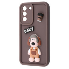 Чохол Pretty Things Case Samsung Galaxy S21 FE (G990B) brown/baby