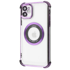 Чохол Glossy Case with Magnetic Ring iPhone 12 purple