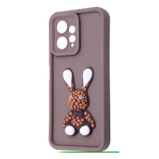 Чохол Pretty Things Case Xiaomi Redmi Note 12 4G brown/rabbit