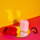 Чохол Silicone Shock-proof case for Airpods 1/2 brown