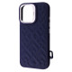 Чохол Kajsa Rhombus Collection with Magnetic Ring iPhone 16 blue